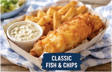 Classic fish and chips